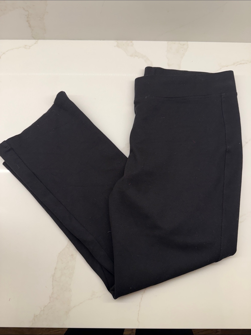 Quince cropped Black pants